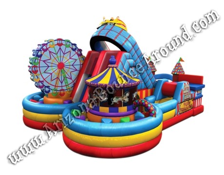 Carnival Themed Obstacle Course Rentals in Phoenix Arizona